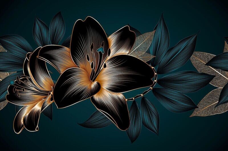 ARTHENTIC Akustikbillede 70 x 100 cm  - Emerald