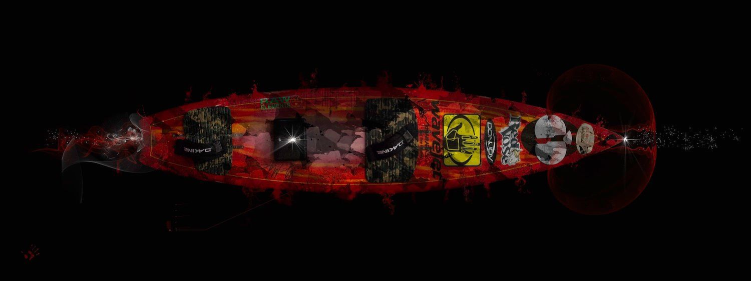 ARTHENTIC Akustikbillede - Board red world