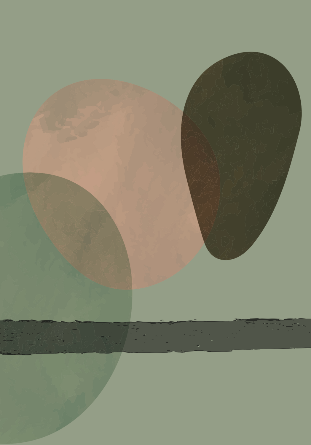 ARTHENTIC Akustikbillede 70 x 100 cm  - Taste 1