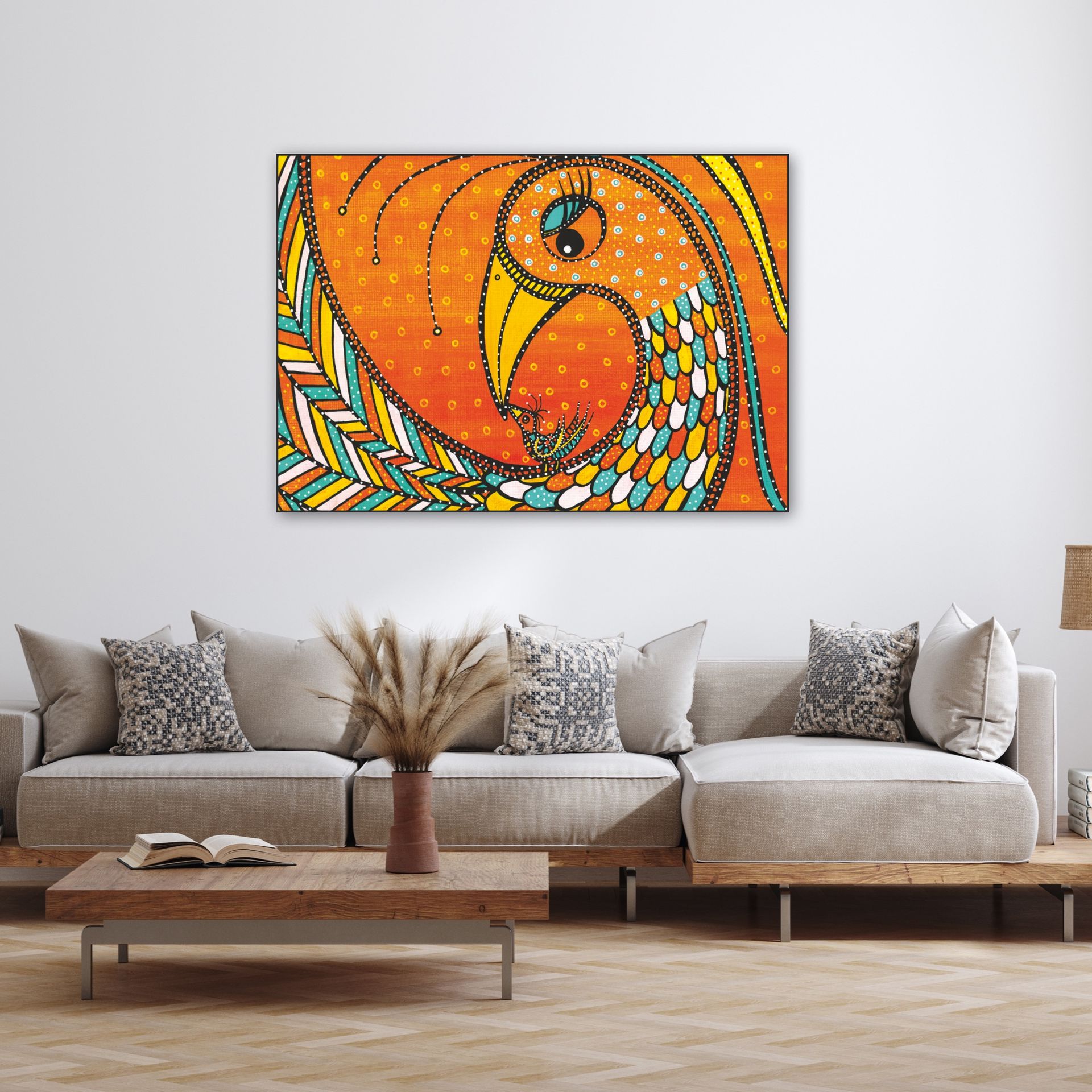 En moders omsorg - Art By BAKAOS - ARTHENTIC Akustikbillede