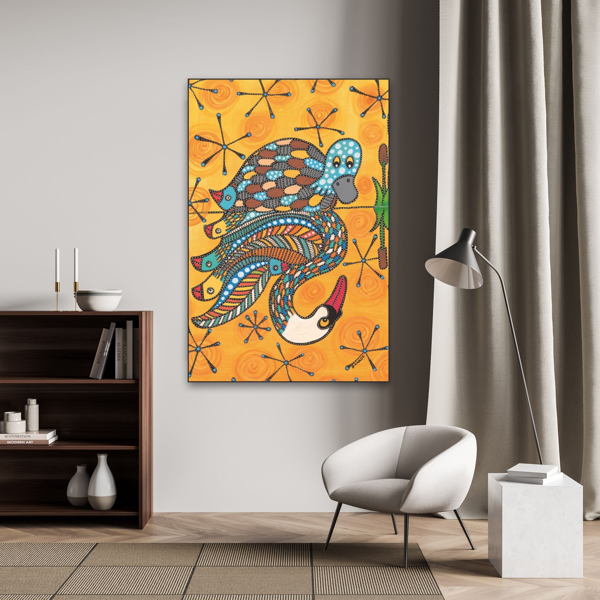 Den grimme ælling - Art By BAKAOS - ARTHENTIC Akustikbillede