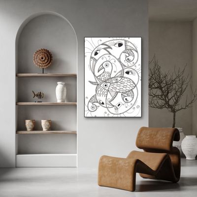 Fanget i midten - Art By BAKAOS - ARTHENTIC Akustikbillede Fanget i midten - Art By BAKAOS - ARTHENTIC Akustikbillede