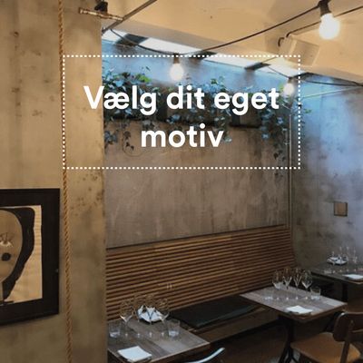 ARTHENTIC Wallpaper akustikbillede - eget motiv