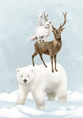 ARTHENTIC Akustikbillede - NORDENS DYR | Vilsa kids art