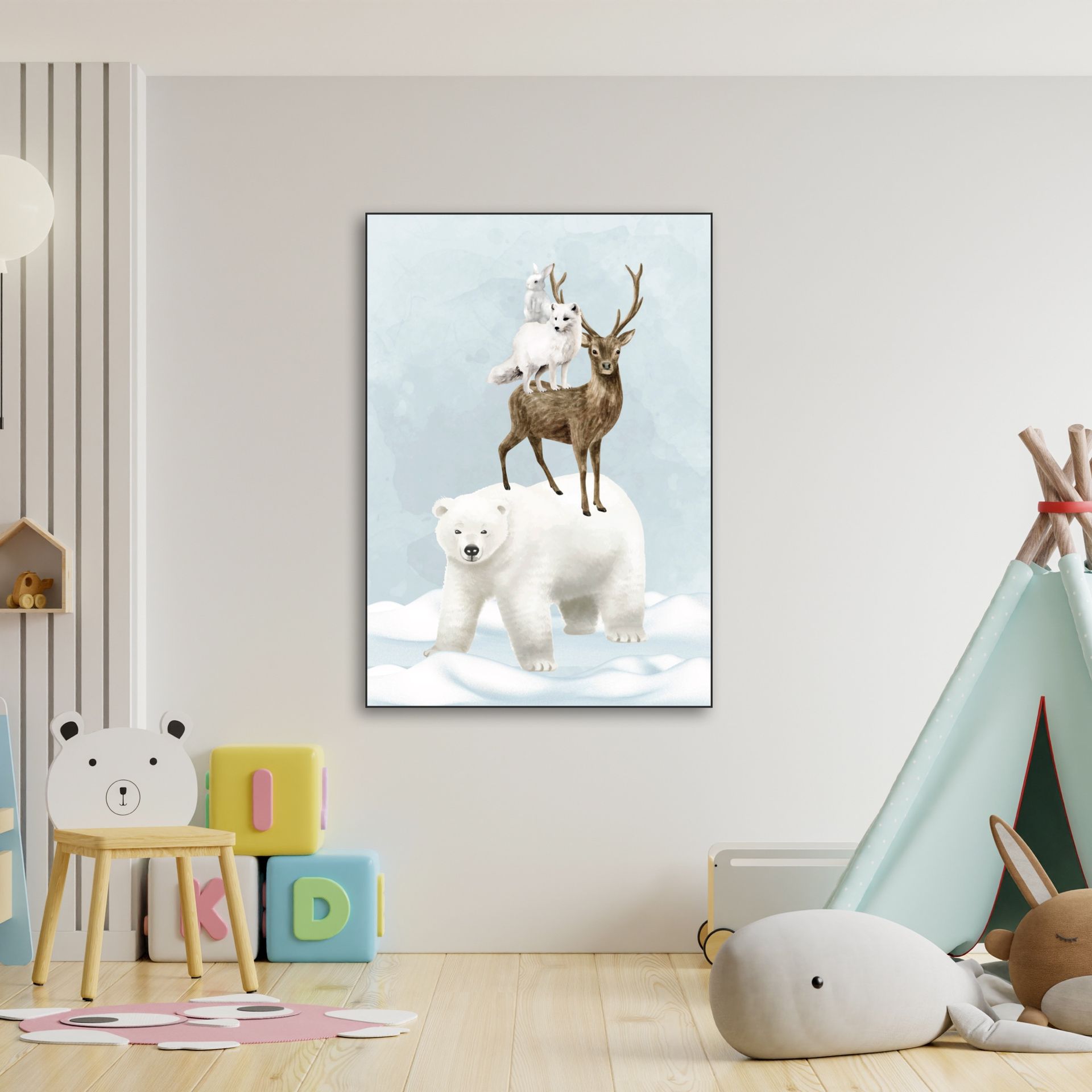 ARTHENTIC Akustikbillede - NORDENS DYR | Vilsa kids art