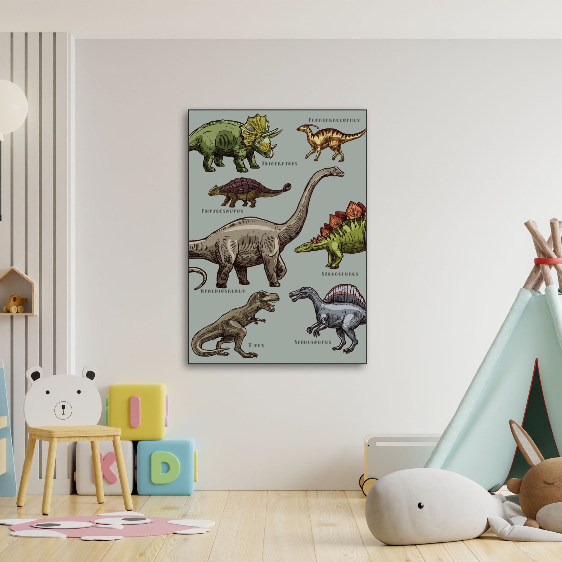 ARTHENTIC Akustikbillede - DINO | Vilsa kids art