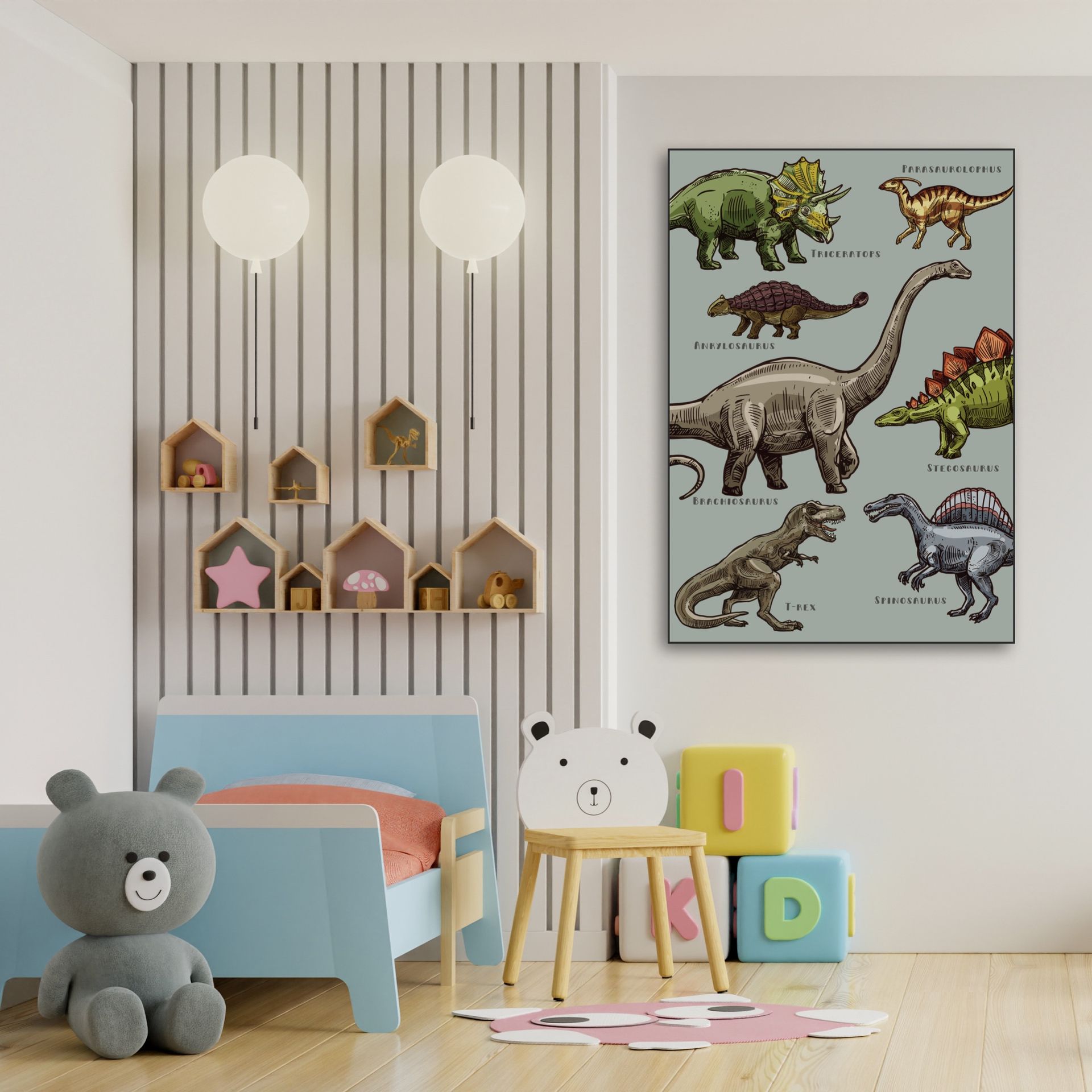 ARTHENTIC Akustikbillede - DINO | Vilsa kids art