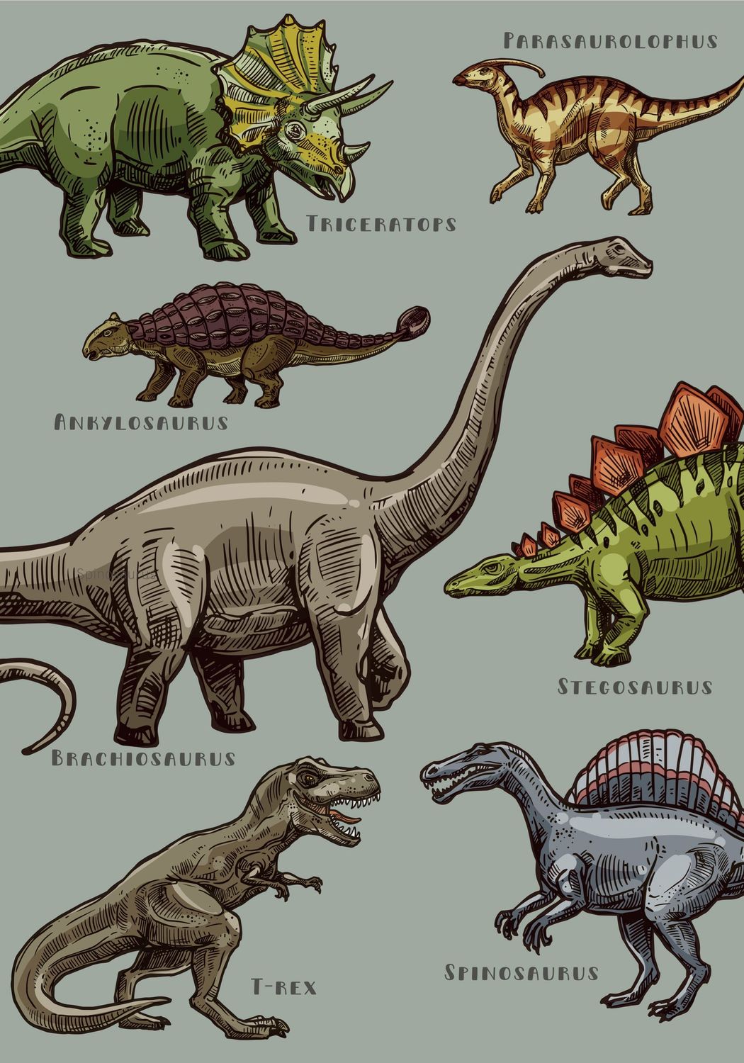 ARTHENTIC Akustikbillede - DINO | Vilsa kids art