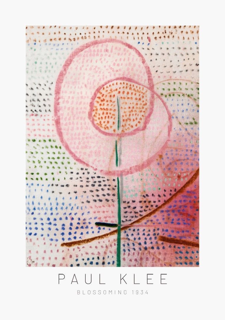 ARTHENTIC Akustikbillede 70 x 100 cm  - Blossoming Klee Vilsa
