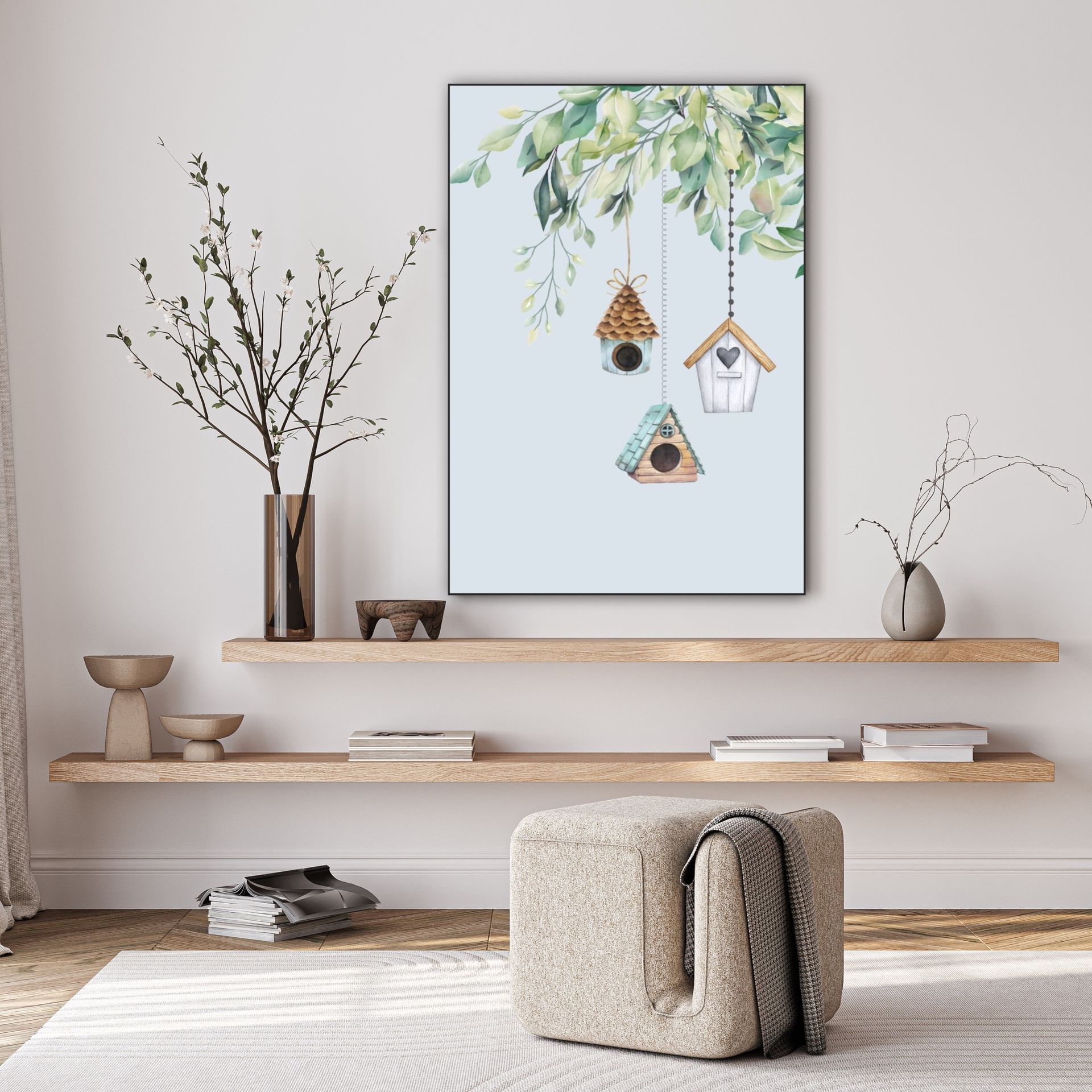 ARTHENTIC Akustikbillede - FUGLEHUSE | Vilsa kids art