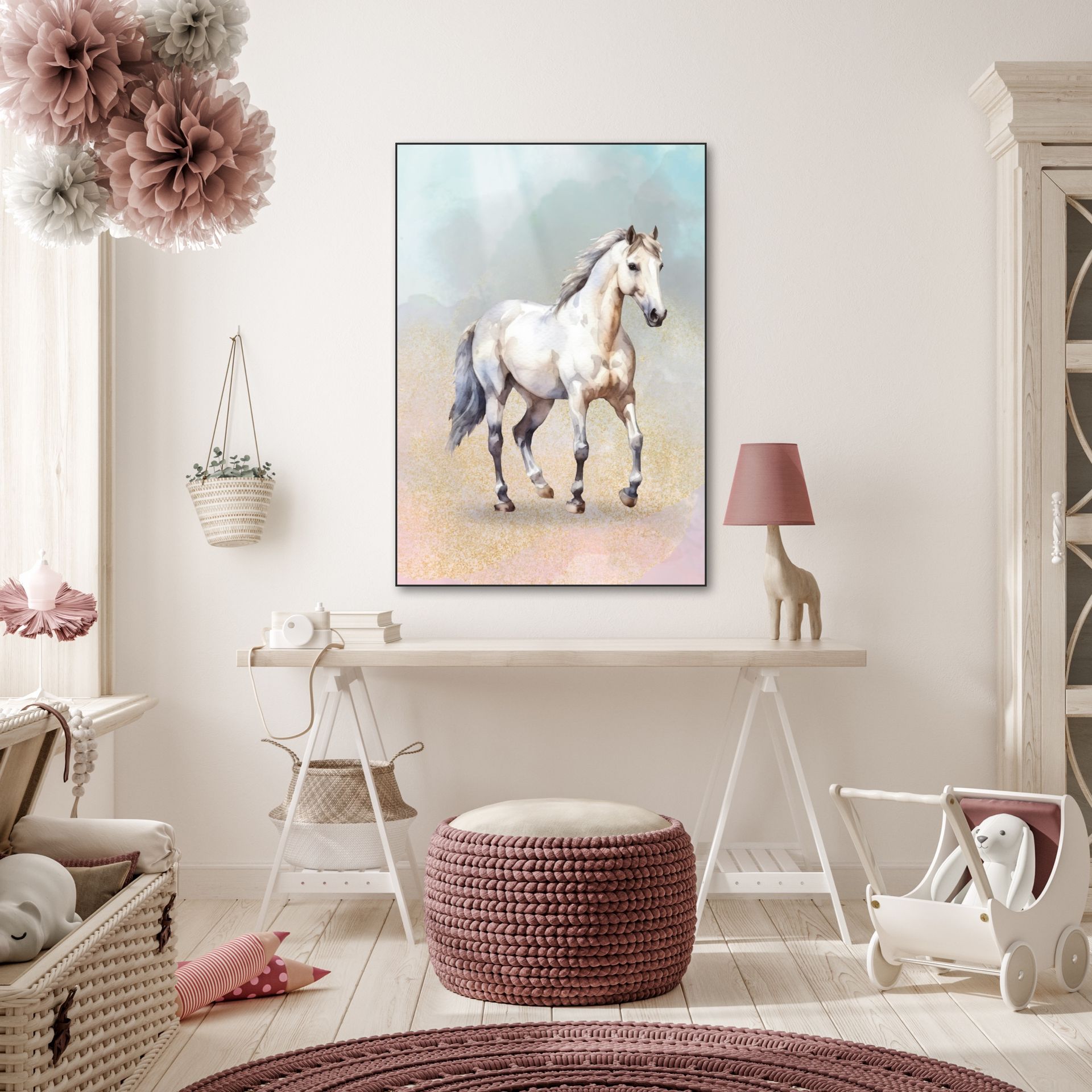 ARTHENTIC Akustikbillede - HEST I | Vilsa kids art