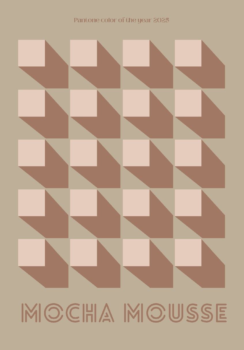 ARTHENTIC Akustikbillede - Mocha Mousse Vilsa