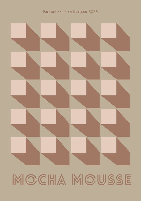 ARTHENTIC Akustikbillede - Mocha Mousse Vilsa
