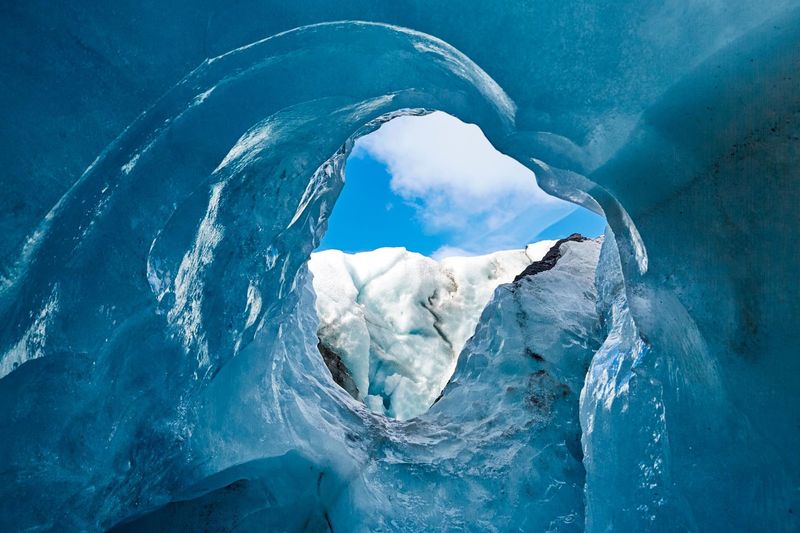 Eyjafjallajökull glacier af fotograf Theis Bothmann | ARTHENTIC Akustikbillede