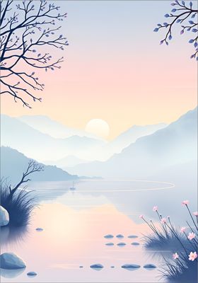 Nordic Art II | ARTHENTIC Akustikbillede 70 x 100 cm