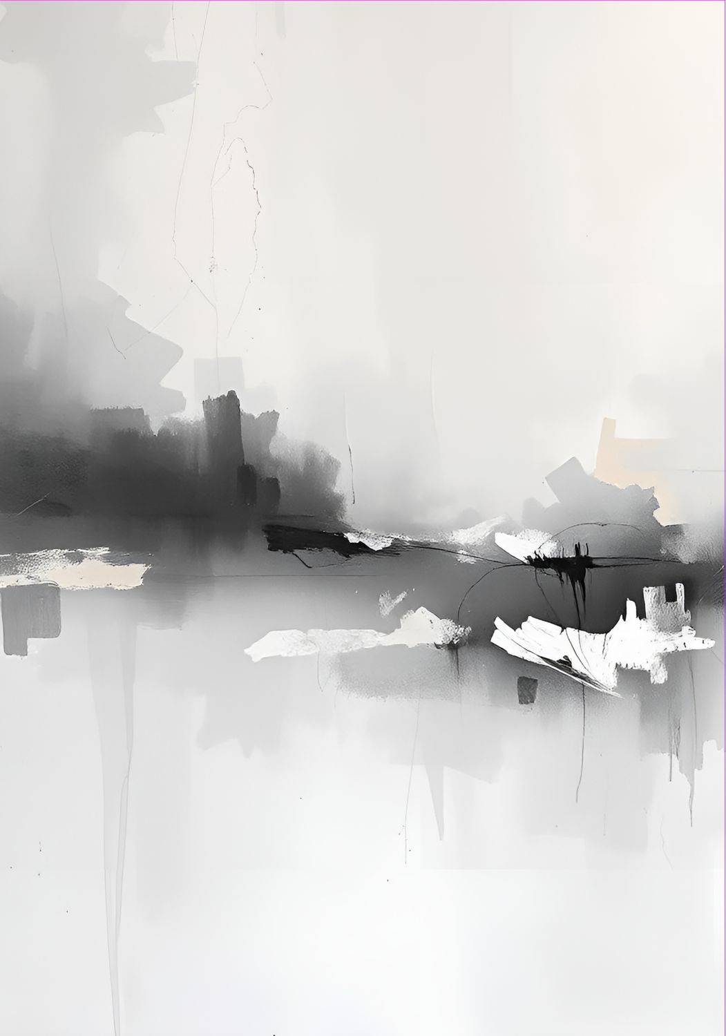 Nordic Art IV | ARTHENTIC Akustikbillede 70 x 100 cm