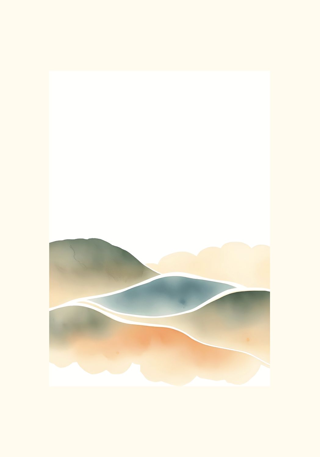 Scandinavian Serenity IV | ARTHENTIC Akustikbillede 70 x 100 cm