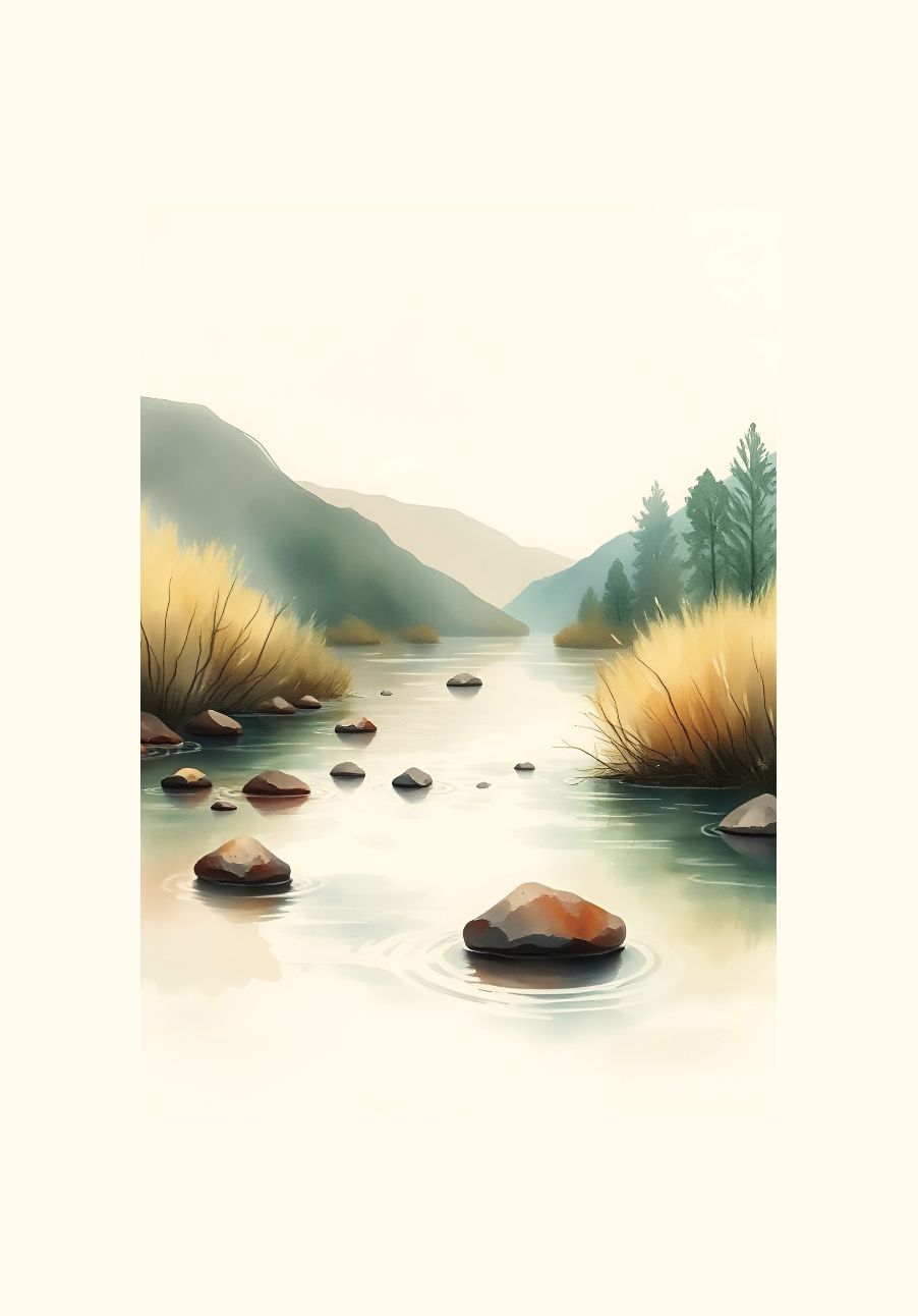 Scandinavian Serenity VI | ARTHENTIC Akustikbillede 70 x 100 cm
