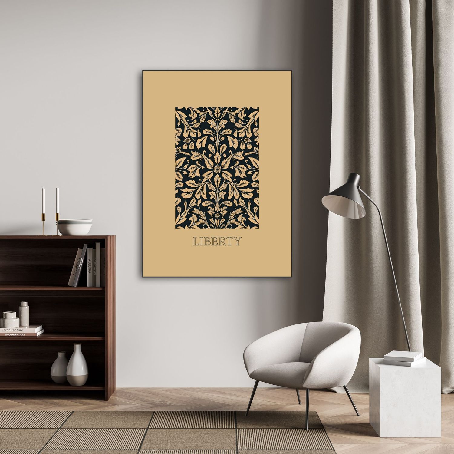 LIBERTY VILLE I | ARTHENTIC Akustikbillede 70 x 100 cm