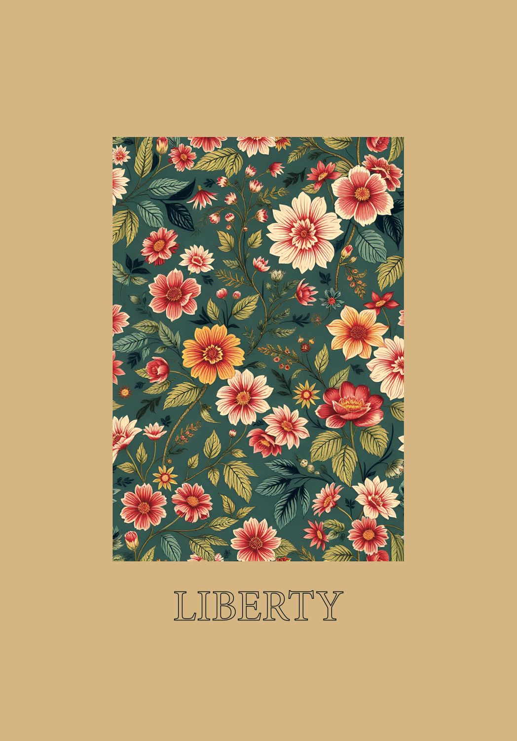 LIBERTY VILLE II | ARTHENTIC Akustikbillede 70 x 100 cm