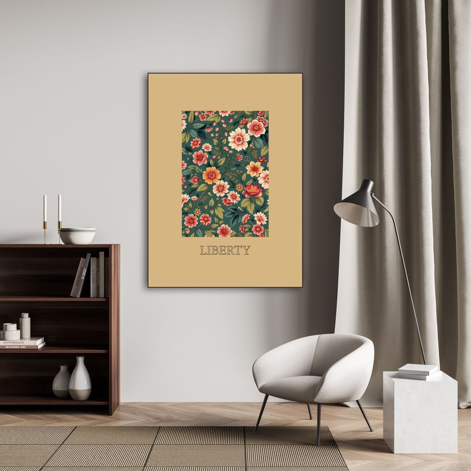 LIBERTY VILLE II | ARTHENTIC Akustikbillede 70 x 100 cm