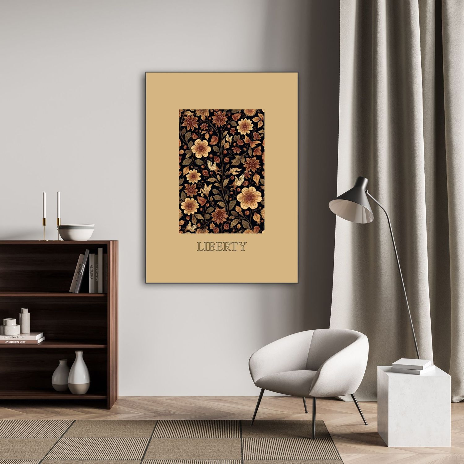 LIBERTY VILLE III | ARTHENTIC Akustikbillede 70 x 100 cm