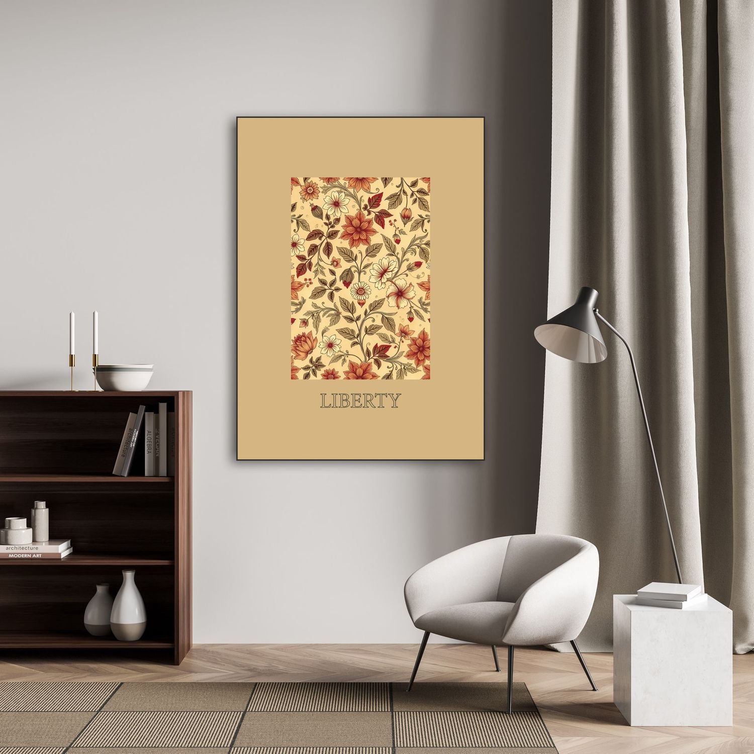 LIBERTY VILLE IV | ARTHENTIC Akustikbillede 70 x 100 cm