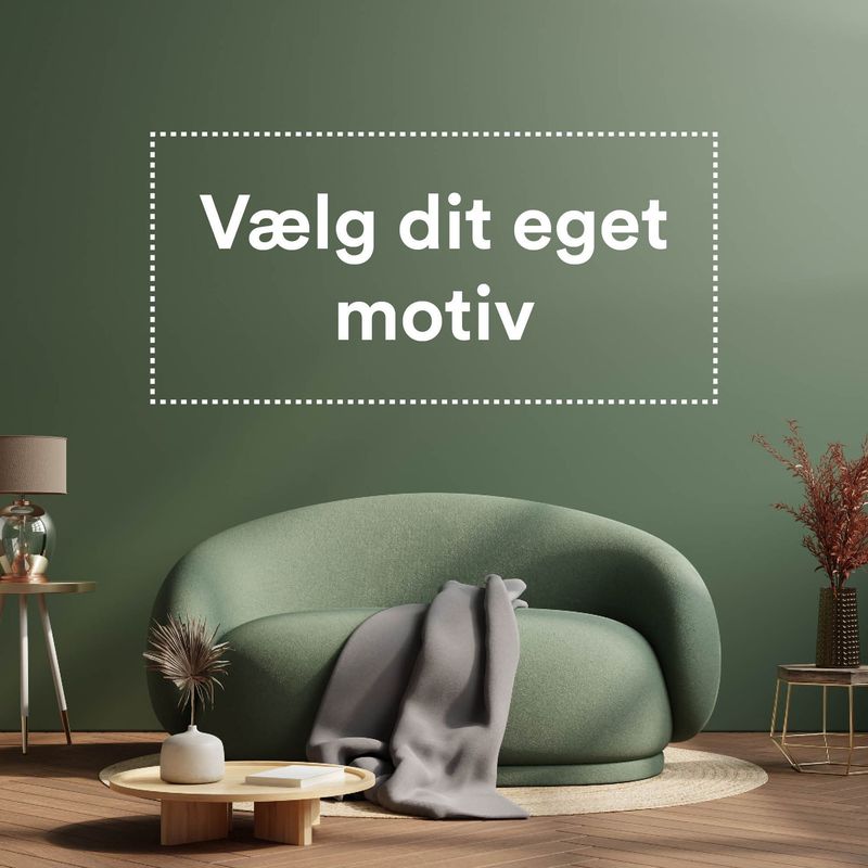 ARTHENTIC Akustikbillede 70 x 100 cm  - Vælg selv motiv