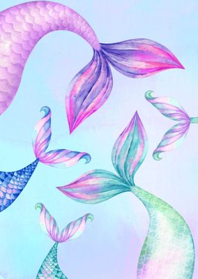 ARTHENTIC Akustikbillede - MERMAID | Vilsa kids art