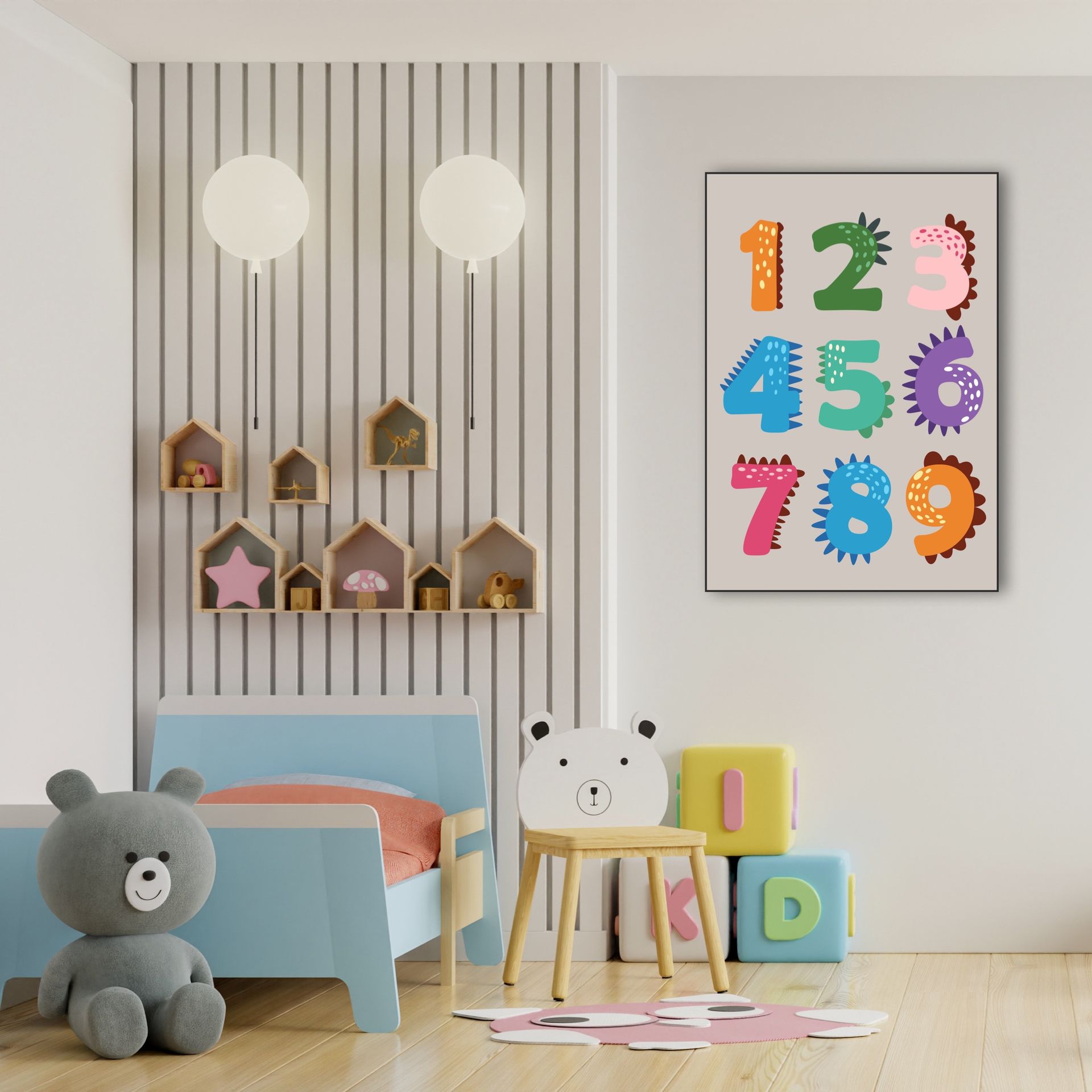 ARTHENTIC Akustikbillede - DINOTAL | Vilsa kids art