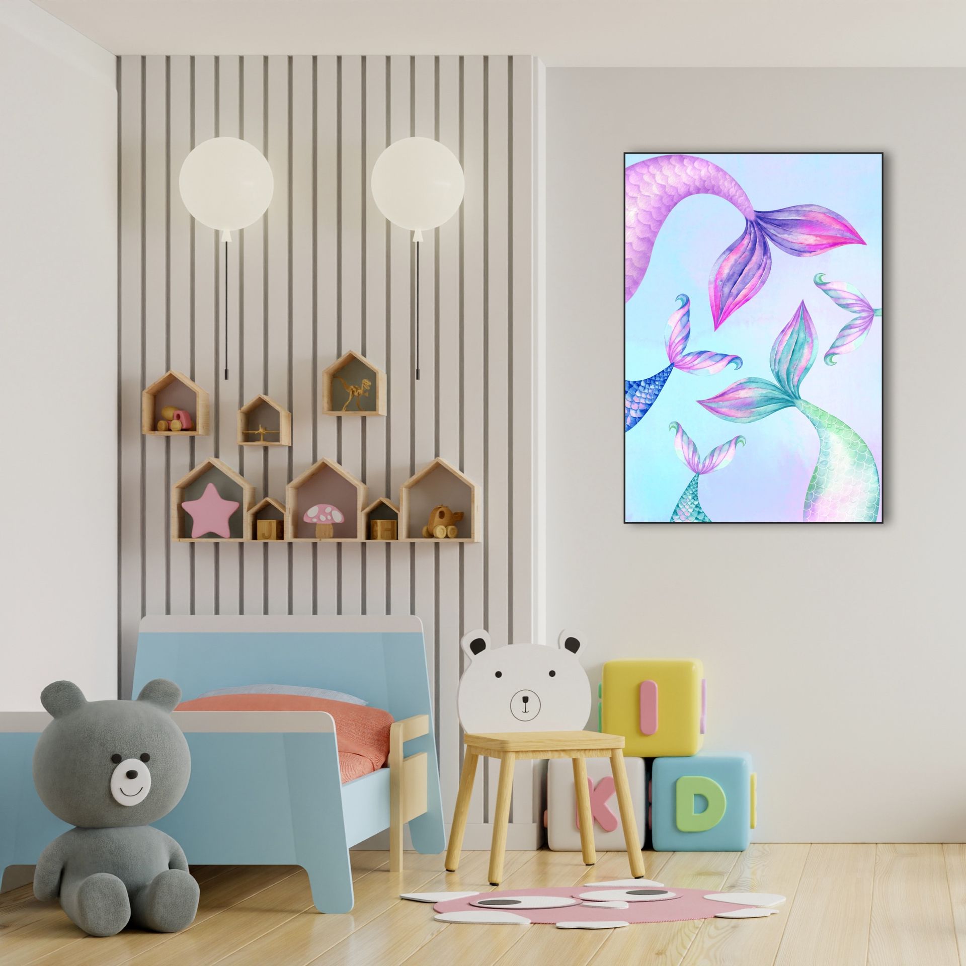 ARTHENTIC Akustikbillede - MERMAID | Vilsa kids art