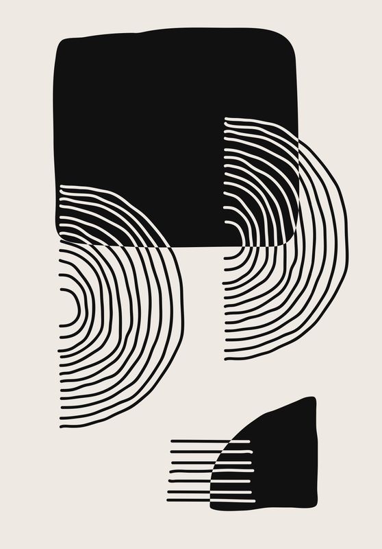 ARTHENTIC Akustikbillede 70 x 100 cm  - ABSTRACT 2