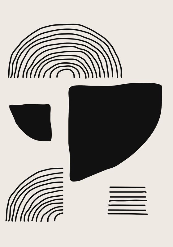 ARTHENTIC Akustikbillede 70 x 100 cm  - ABSTRACT 1