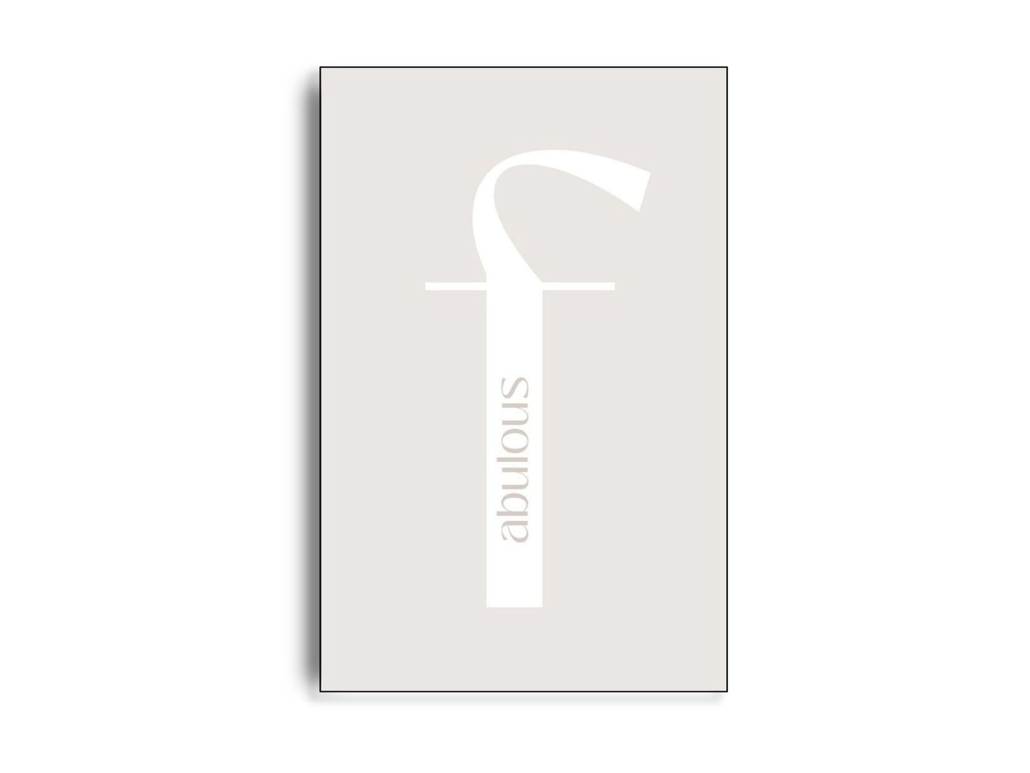 ARTHENTIC Akustikbillede 70 x 100 cm  - Fabulous Vilsa