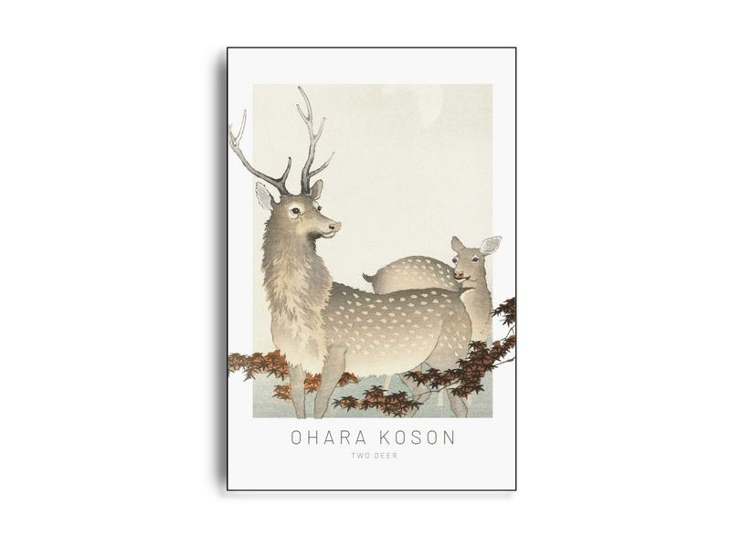 ARTHENTIC Akustikbillede 70 x 100 cm  - Two deer Vilsa