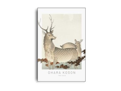 ARTHENTIC Akustikbillede 70 x 100 cm  - Two deer Vilsa