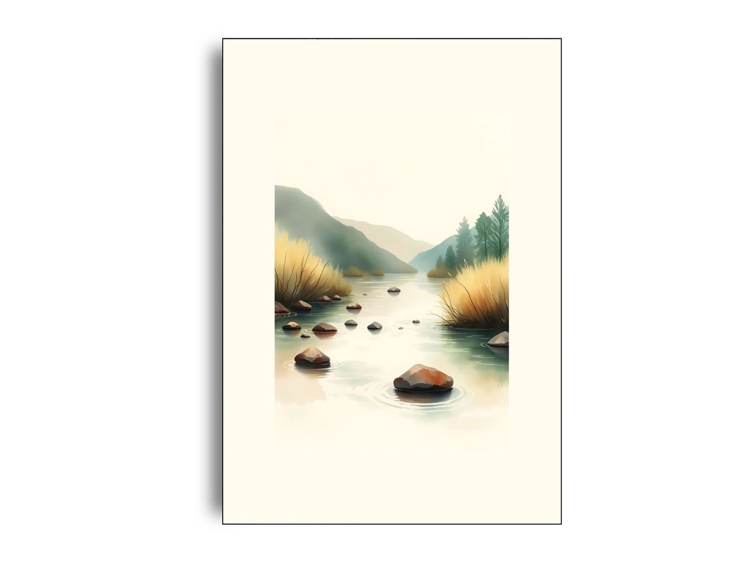 Scandinavian Serenity VI | ARTHENTIC Akustikbillede 70 x 100 cm