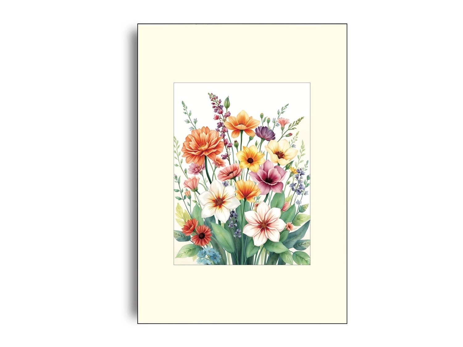 BLOOMING ACOUSTICS III | ARTHENTIC Akustikbillede 70 x 100 cm