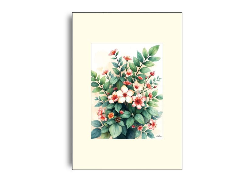 BLOOMING ACOUSTICS I | ARTHENTIC Akustikbillede 70 x 100 cm BLOOMING ACOUSTICS I | ARTHENTIC Akustikbillede 70 x 100 cm