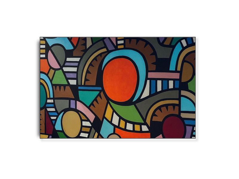 ARTHENTIC Akustikbillede 70 x 100 cm  - Di strada