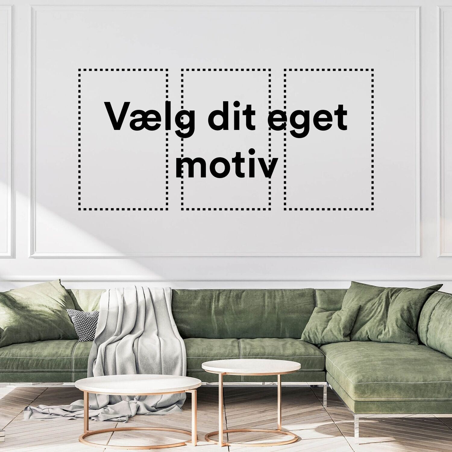ARTHENTIC Akustikbillede - 3 piece - Vælg selv motiv
