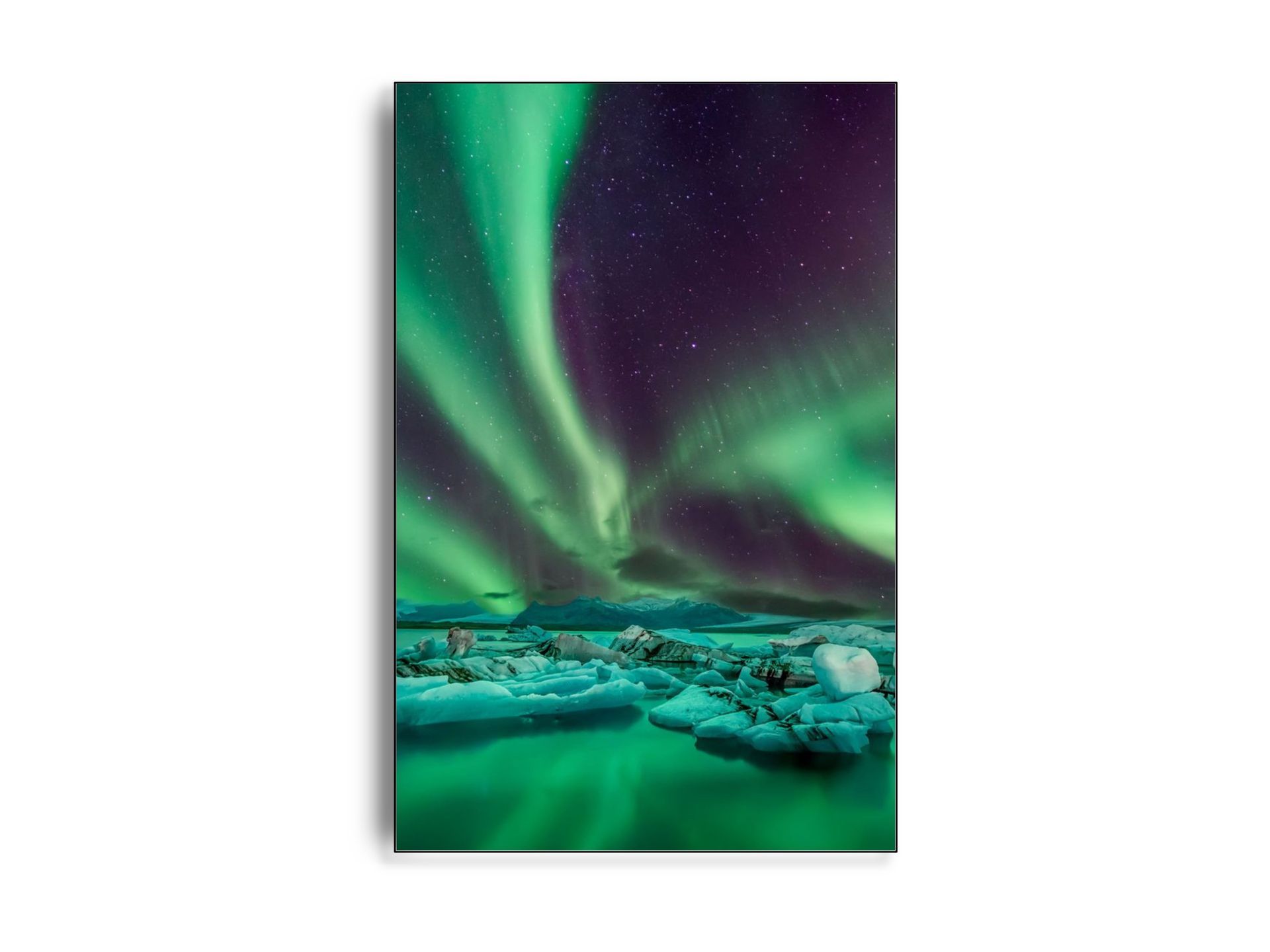 ARTHENTIC Akustikbillede 70 x 100 cm  - Glacier