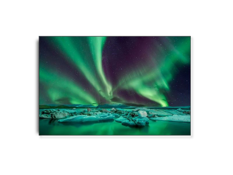 ARTHENTIC Akustikbillede 70 x 100 cm  - Glacier