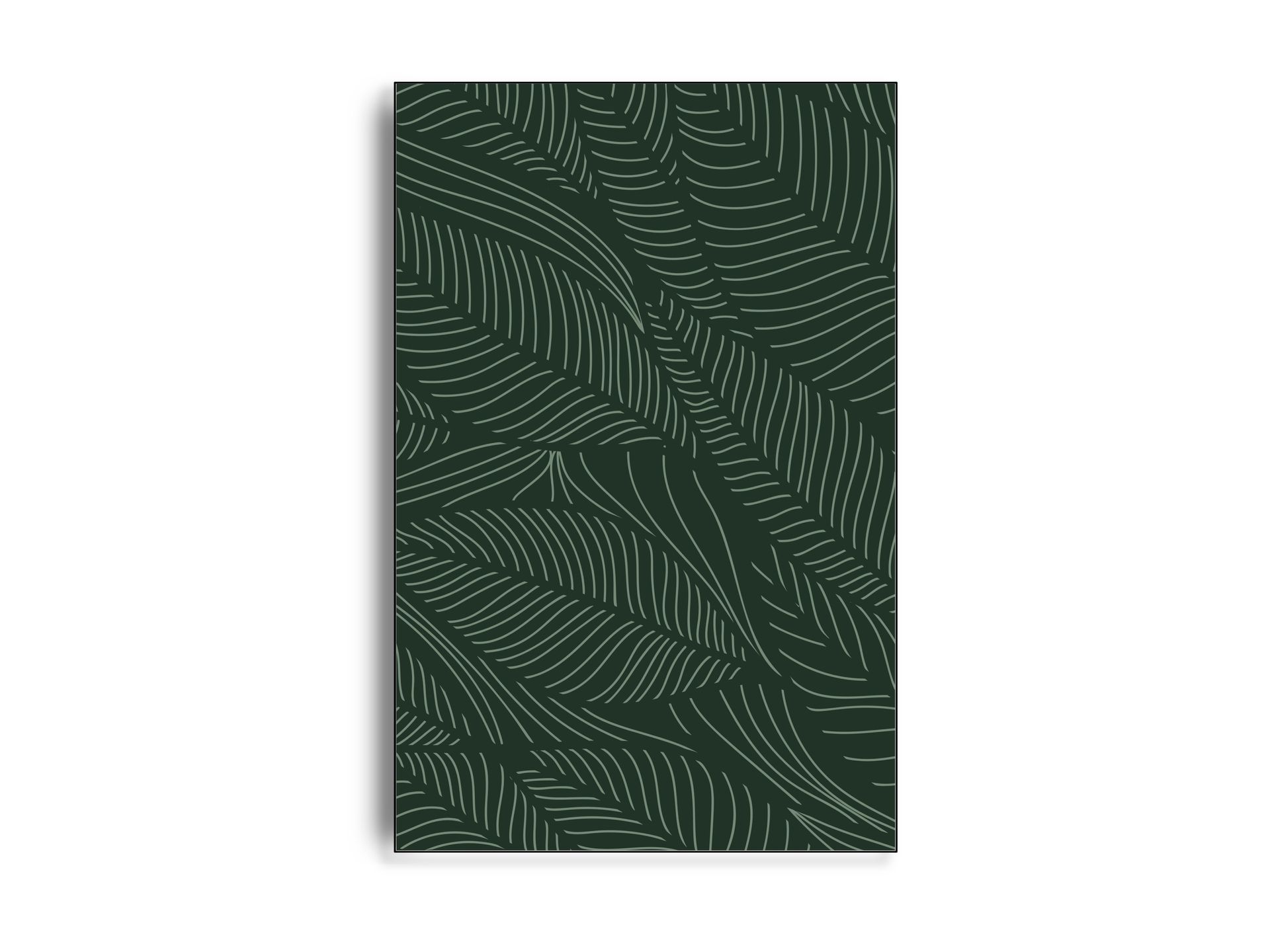 ARTHENTIC Akustikbillede 70 x 100 cm - Green heat