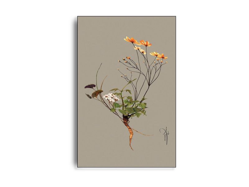 ARTHENTIC Akustikbillede | BOTANICAL GREY II by Rikke Darling