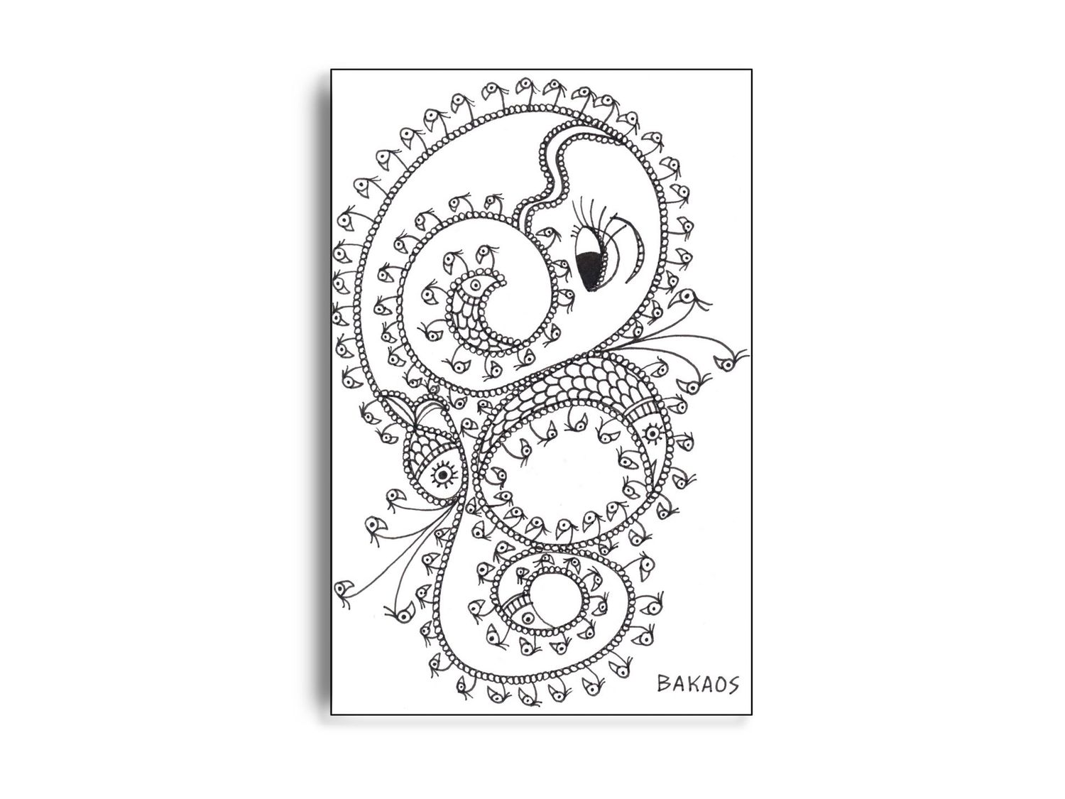 EleFant-FuglFisk-Tastisk - Art By BAKAOS - ARTHENTIC Akustikbillede