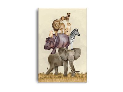 ARTHENTIC Akustikbillede - ZOO | Vilsa kids art