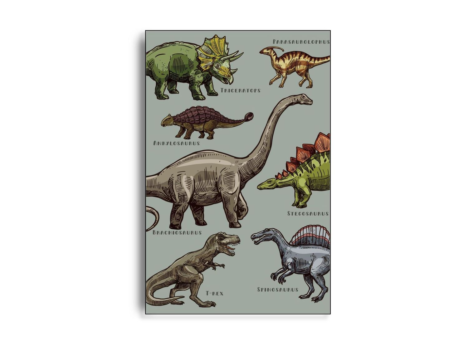 ARTHENTIC Akustikbillede - DINO | Vilsa kids art