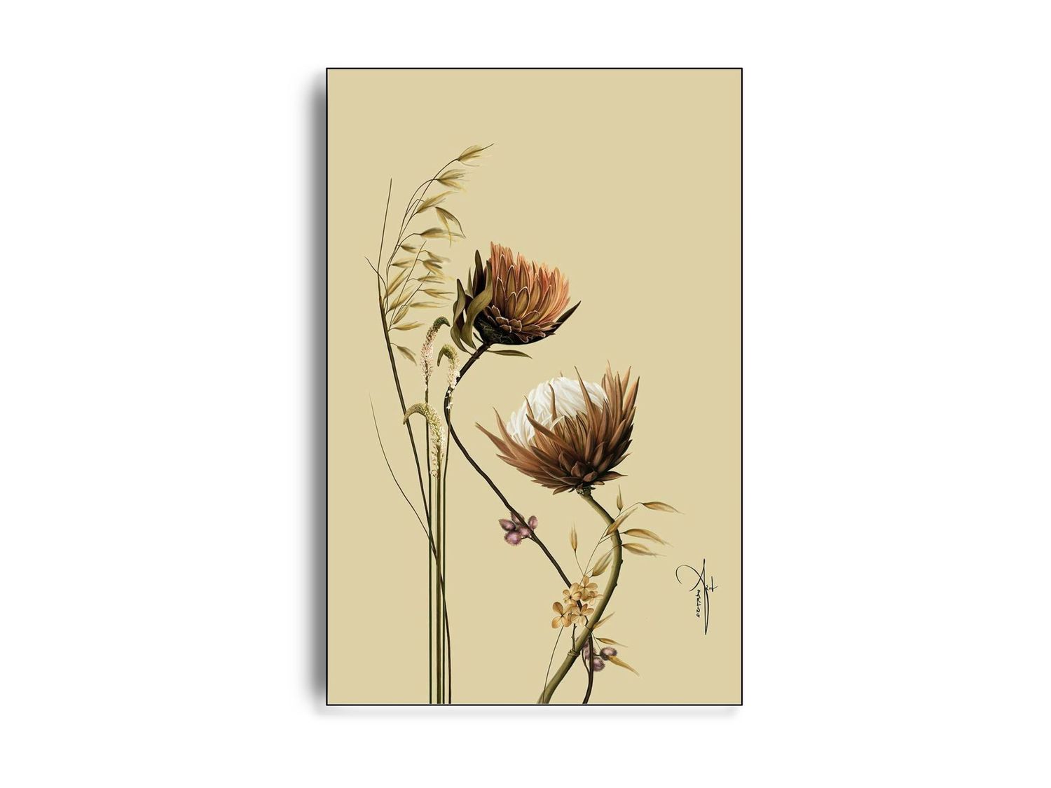 ARTHENTIC Akustikbillede |  FLORAL II by Rikke Darling