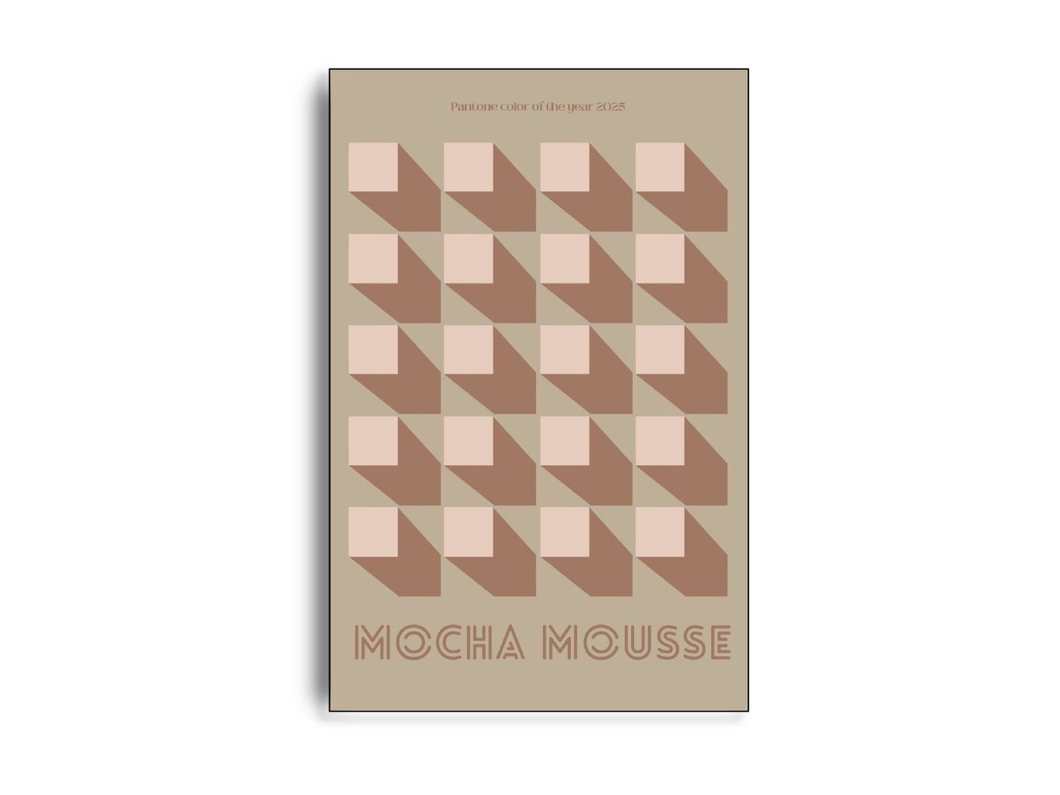 ARTHENTIC Akustikbillede - Mocha Mousse Vilsa